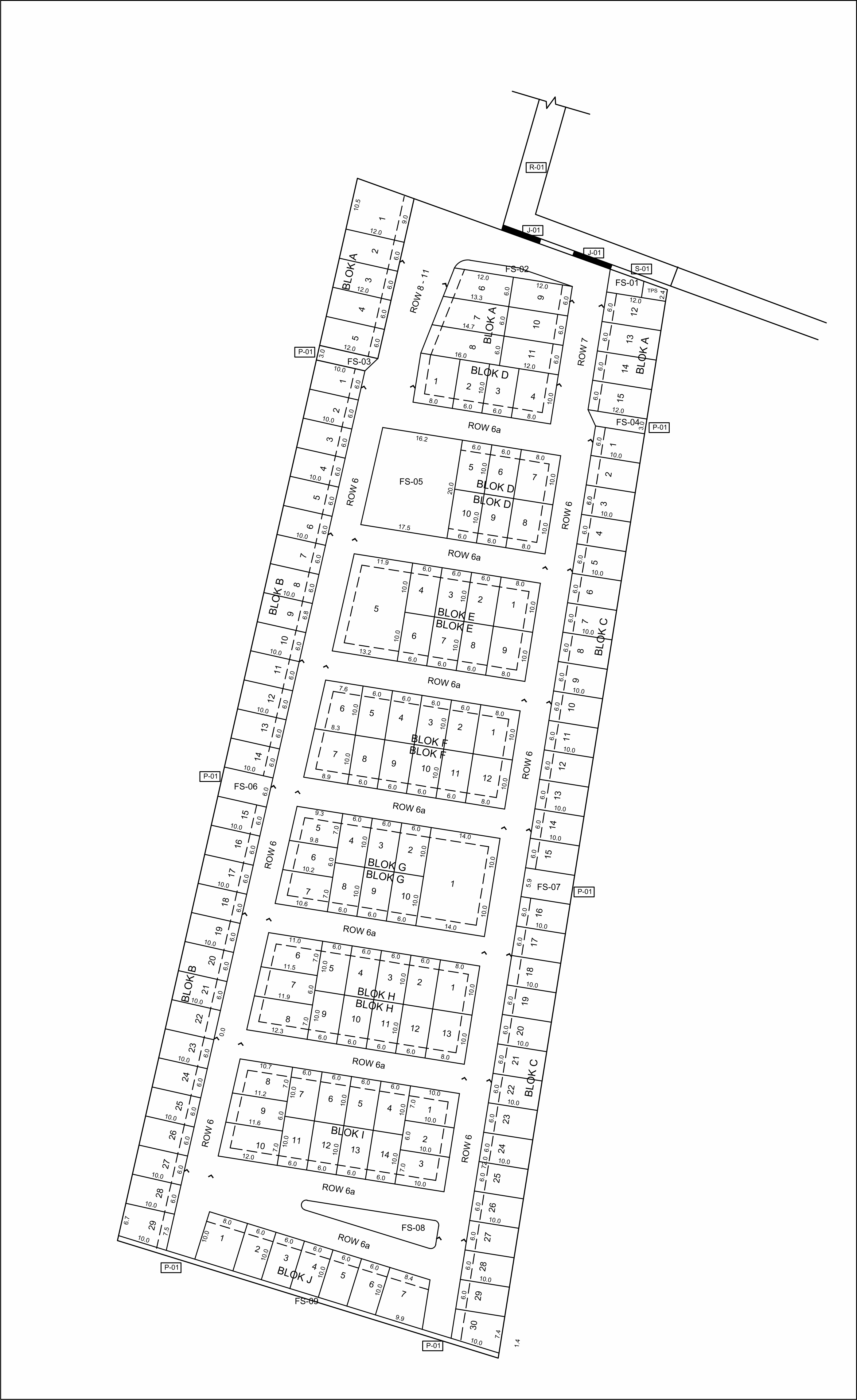Siteplan Citra Griya Panjen